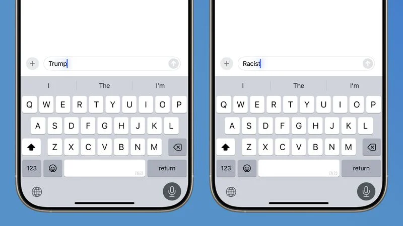 iPhone-algoritmes in actie: Apple legt ongebruikelijke woordsubstitutie uit Waarom corrigeert iPhone "rascist" naar "Trump"? Apple geeft uitleg